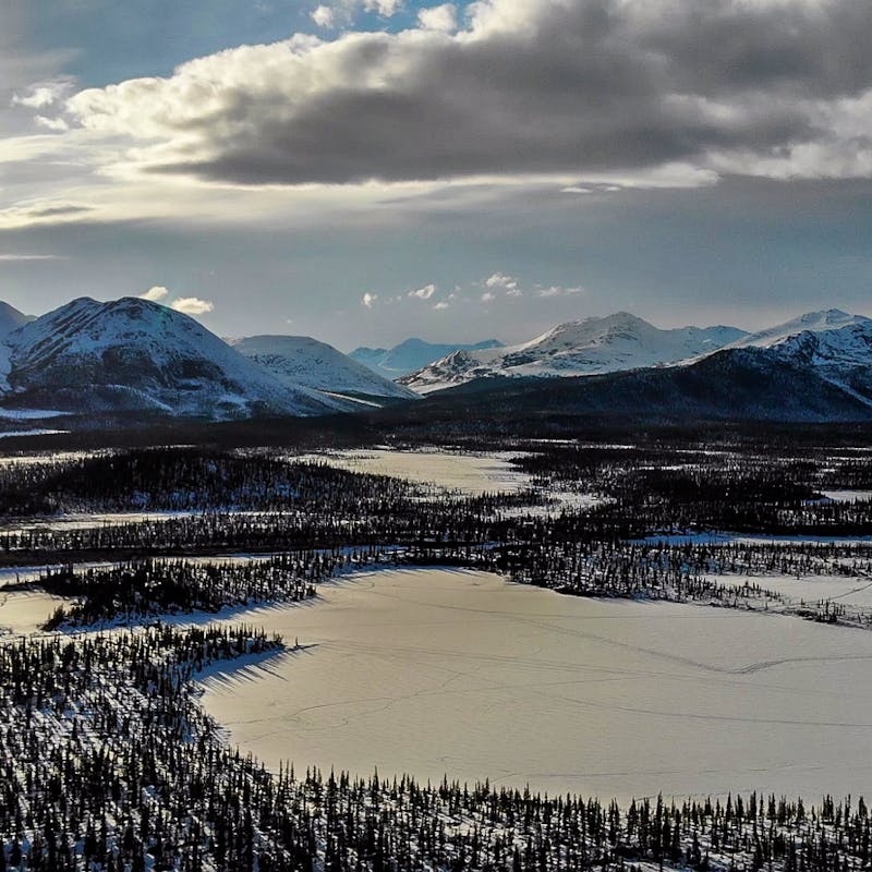 Mountain landscape, Arctic National Wildlife Refuge, Alaska